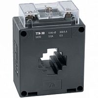 Трансформатор тока  ТТИ 250/5А 10ВА, кл.т. 0,5 | код.  ITT20-2-10-0250 |  IEK